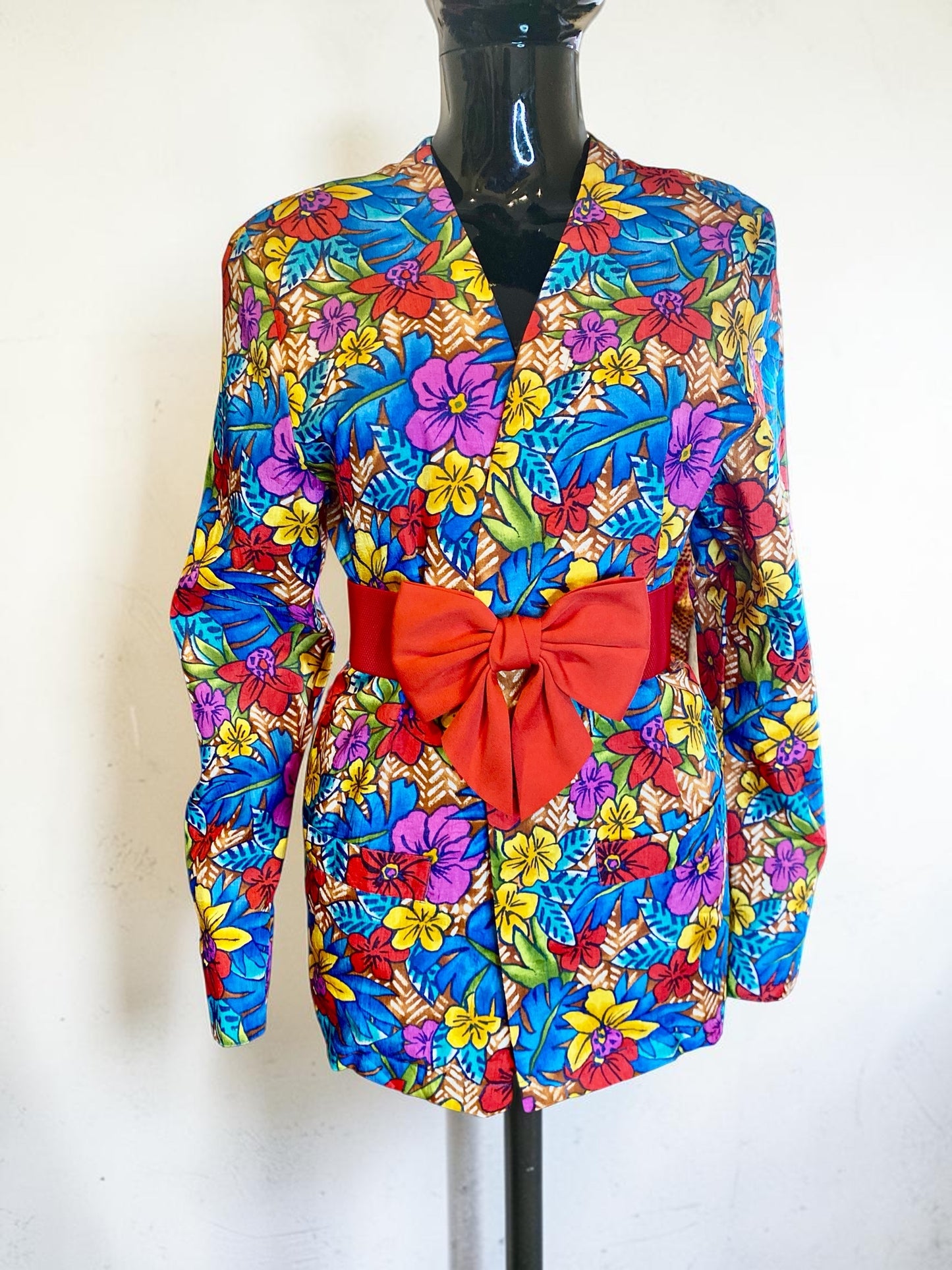 Lightweight Floral Blazer.