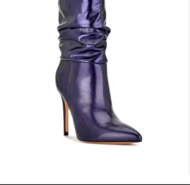 New Ice Purple Booties
