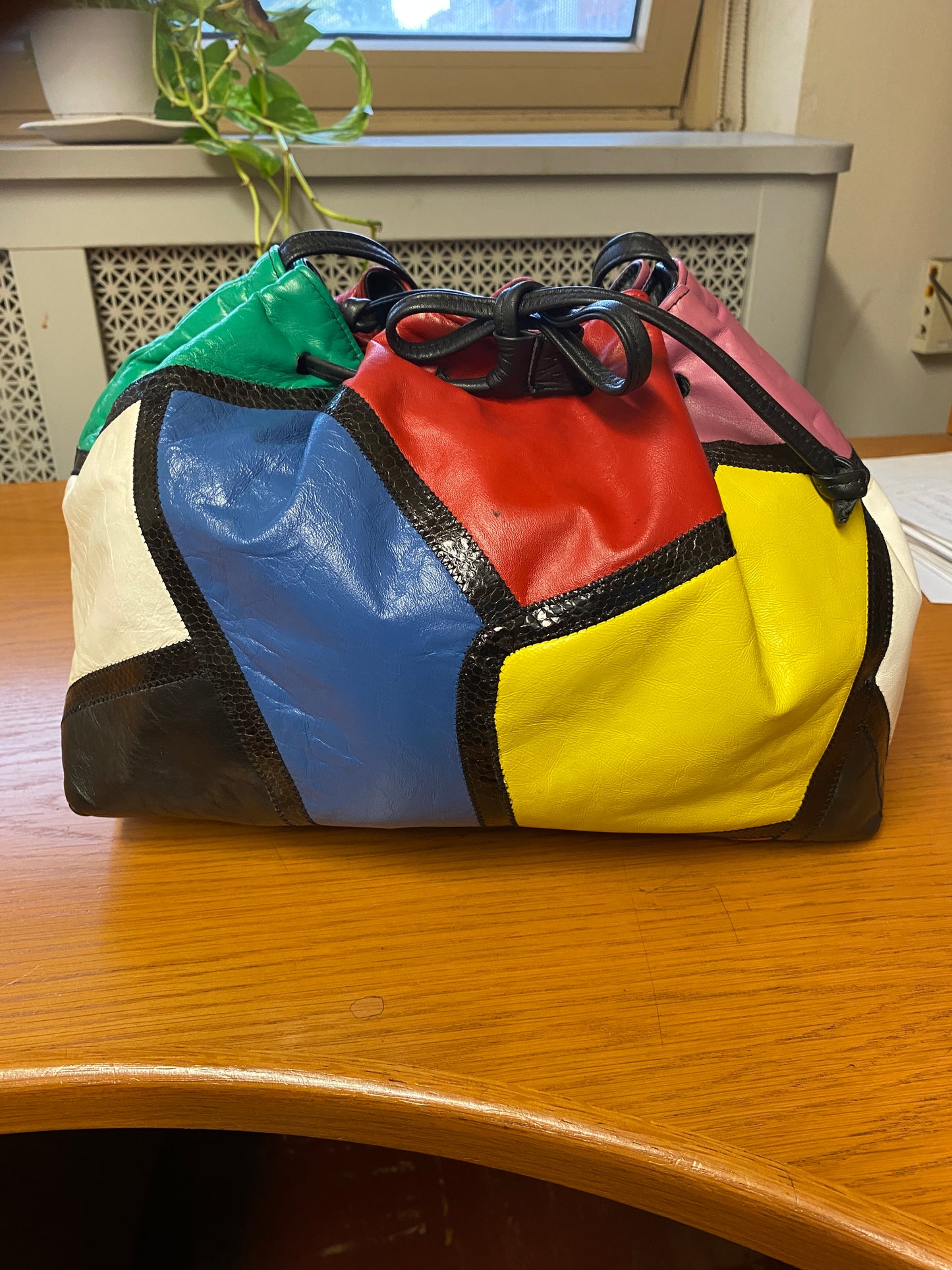 Color Block Purse