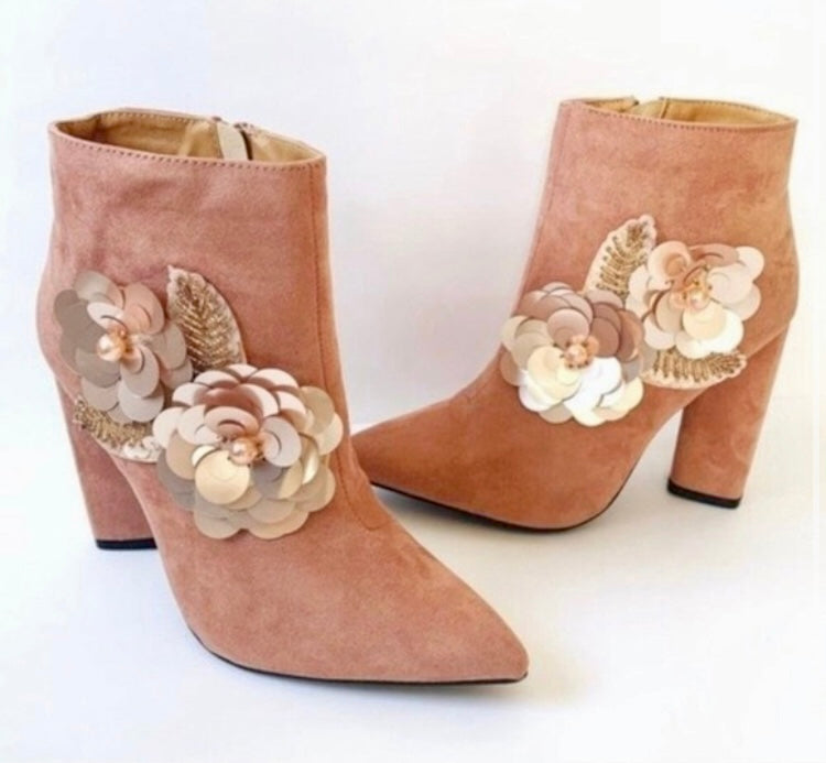 Blush Crush Booties.
