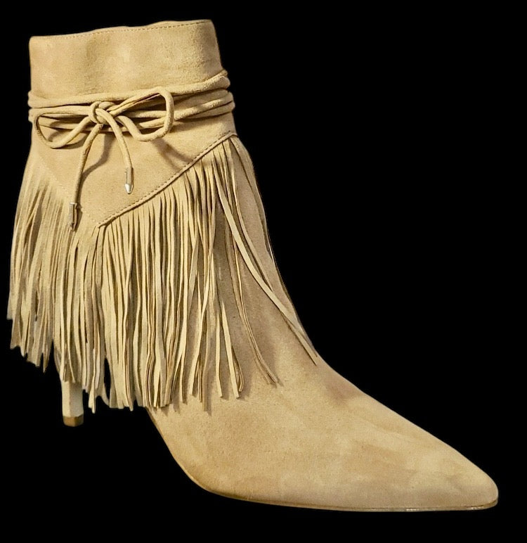 Preloved Suede Booties.