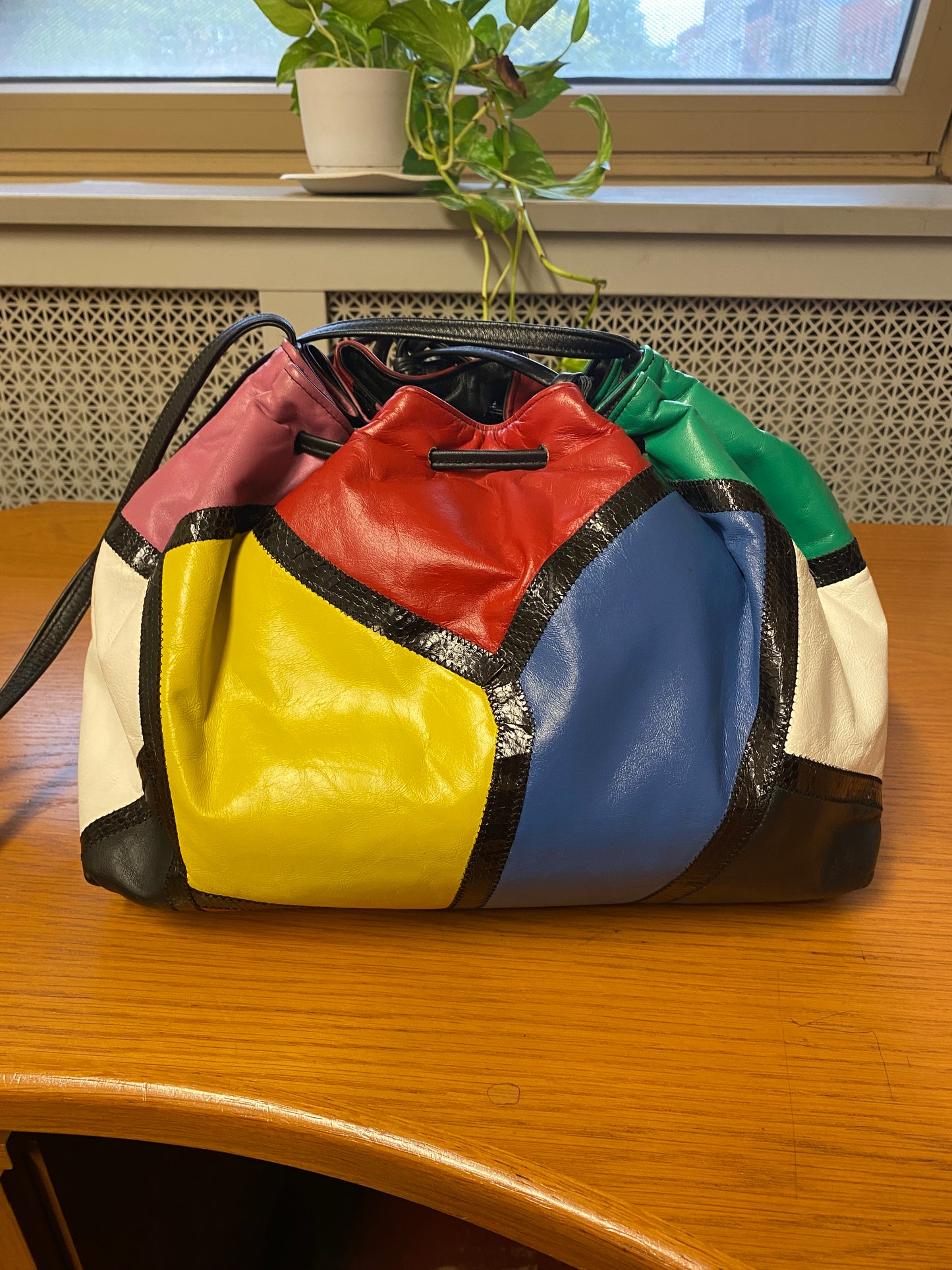Color Block Purse