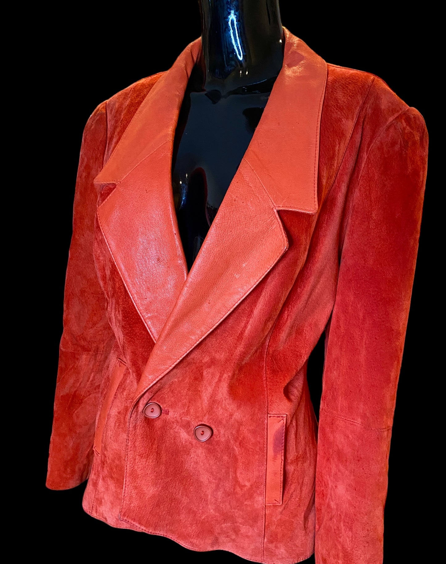 Little Red Suede Jacket