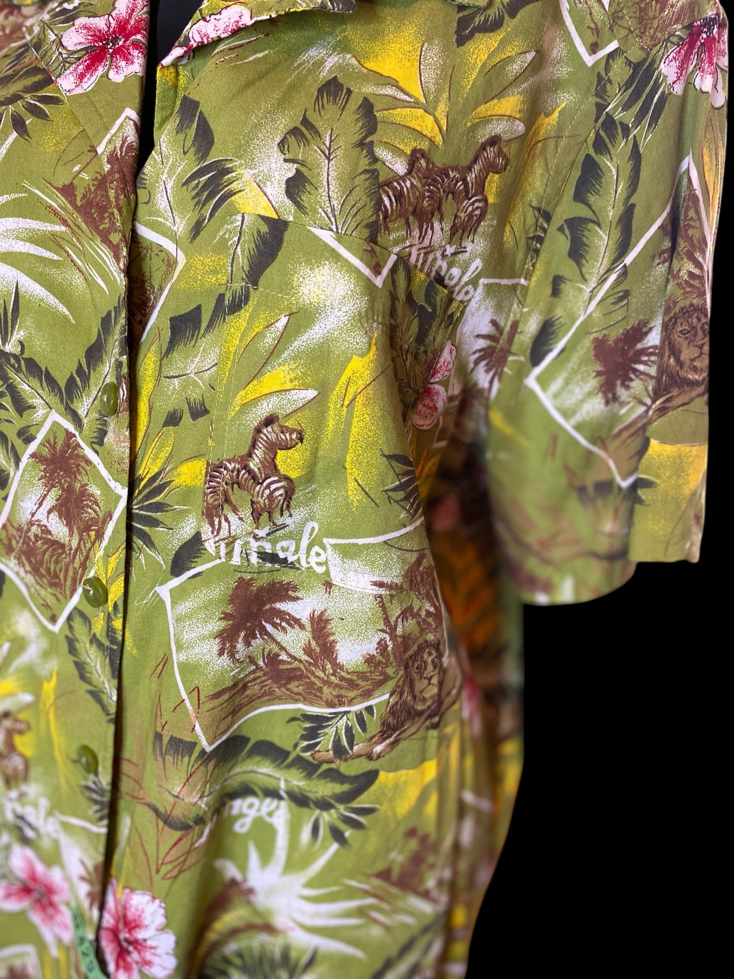 Green Safari Top