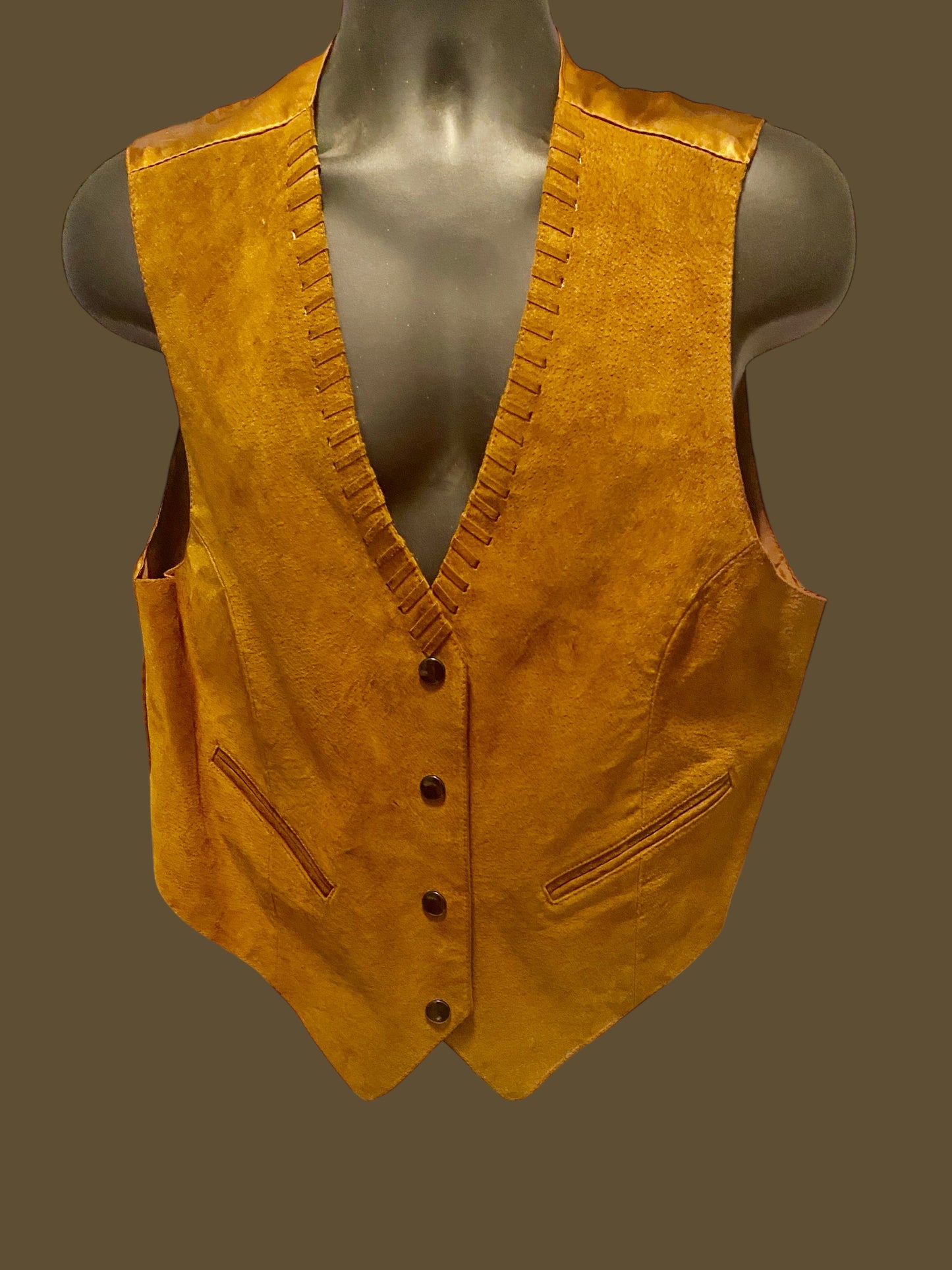 Suede Vest