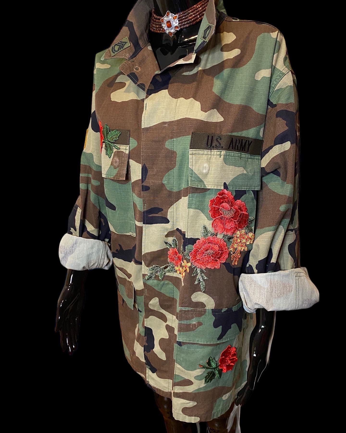 She’s on Fire Camo Jacket.