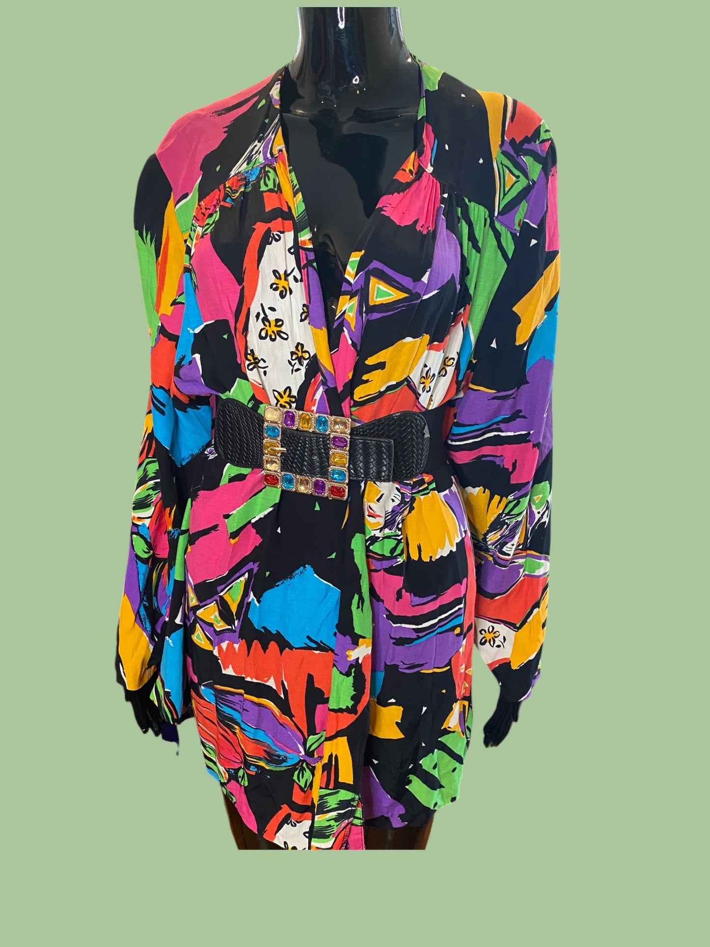 Tick Tok Abstract Blazer