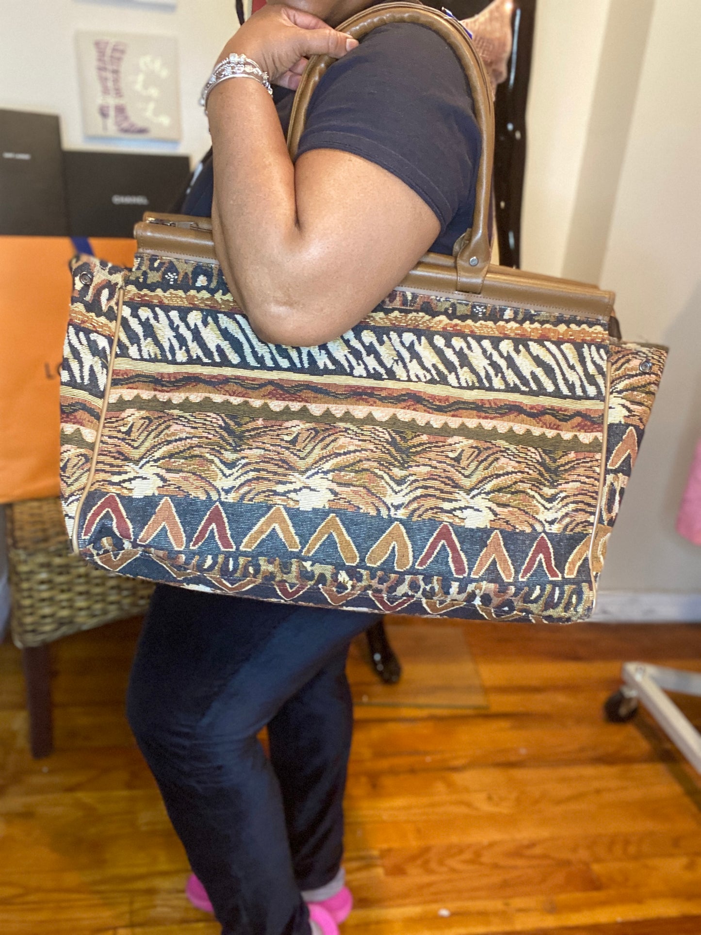 Safari Print Weekender.