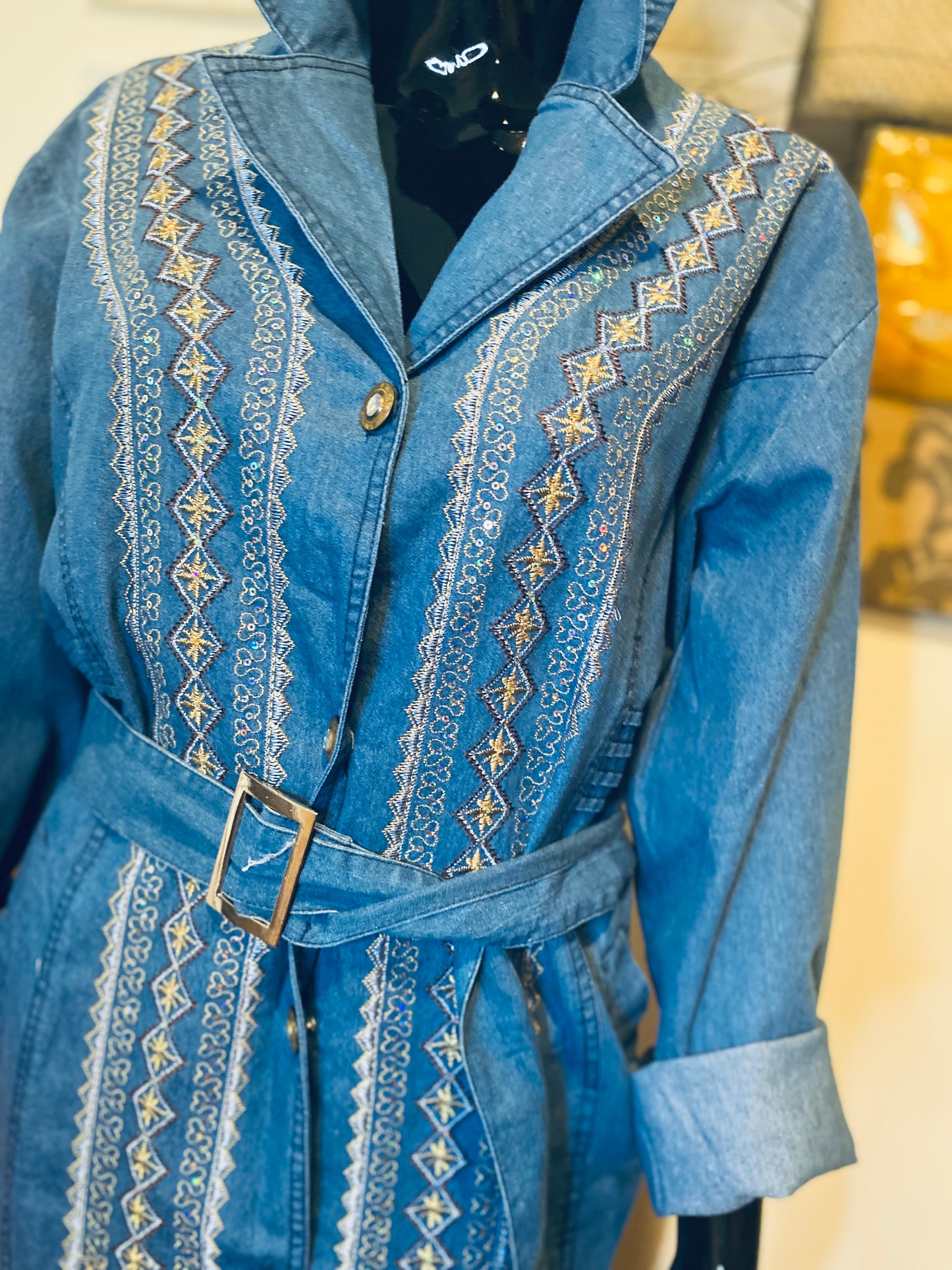 Tall Gal Denim Duster