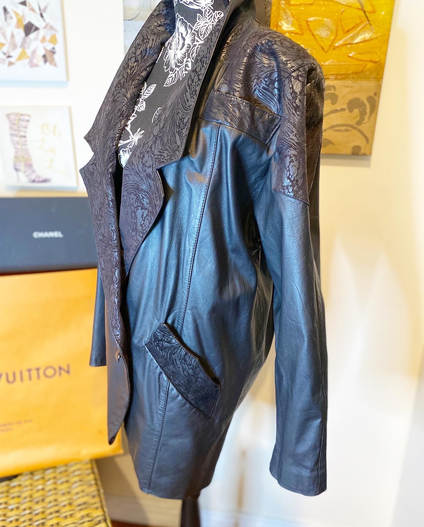 Vintage Leather Jacket.