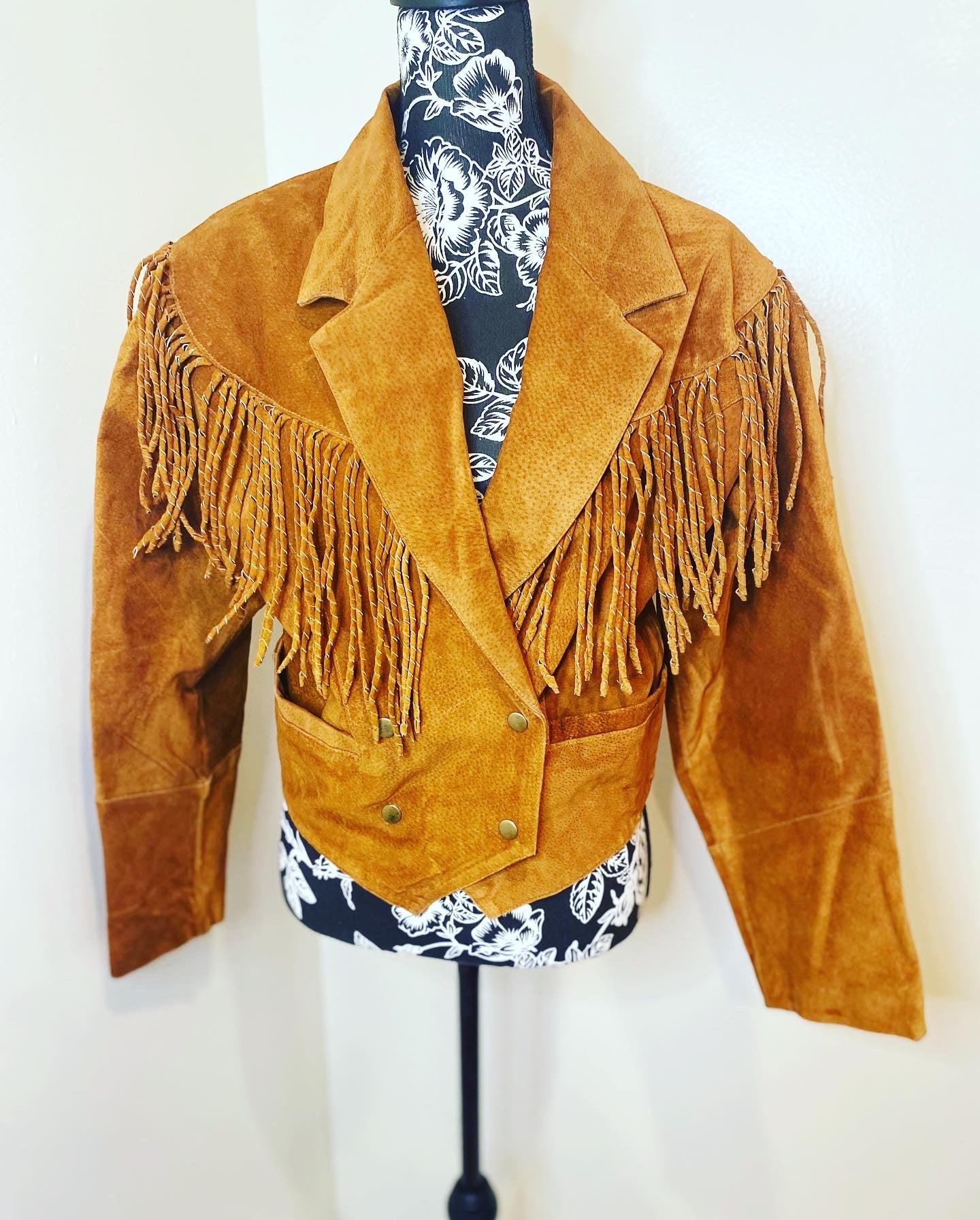 Fringe Genuine Suede Jacket