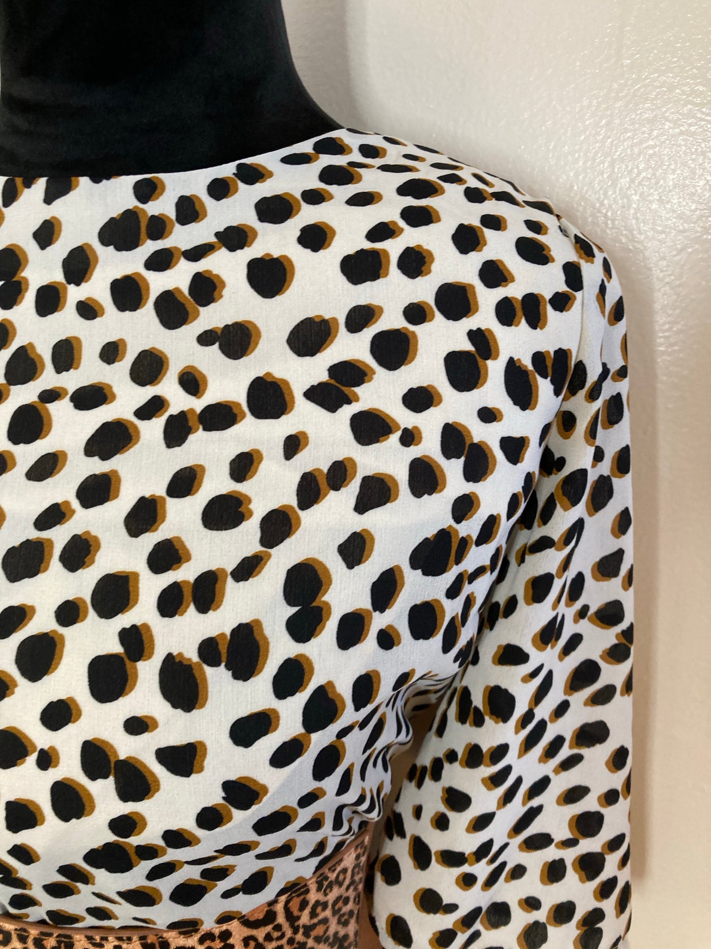 Doll Baby dotted dress, size small