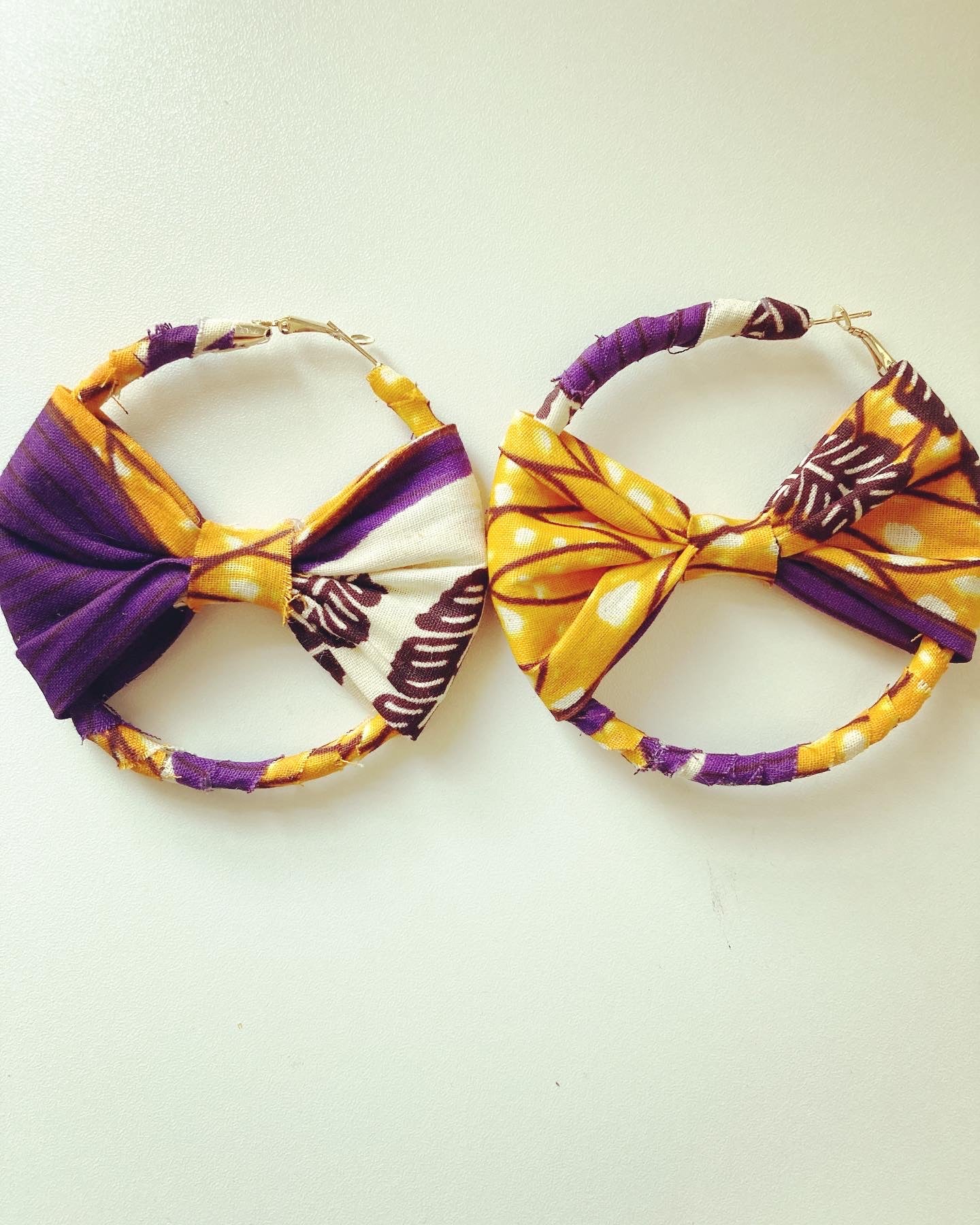 Purple Light Bow tie