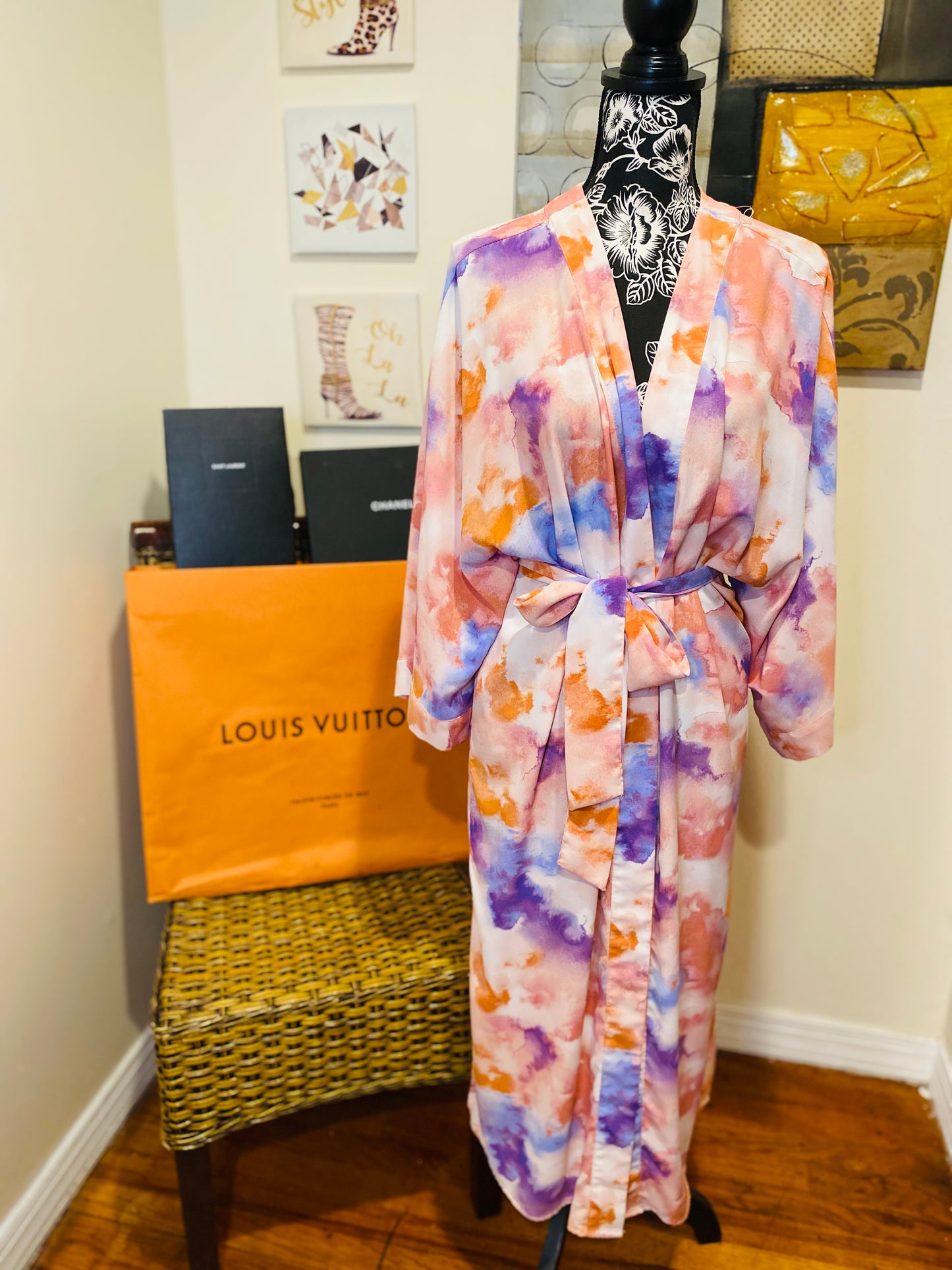 Soft Petals Duster/Robe.