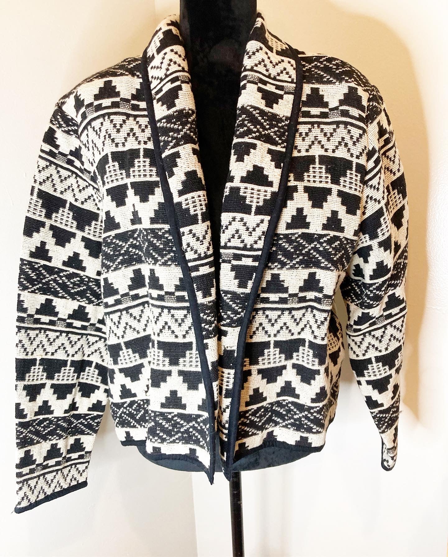 Aztec Black and White