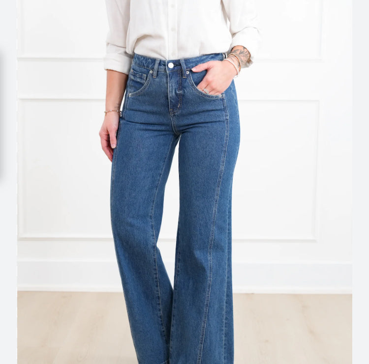 Freckled Poppy High Waist Jeans.