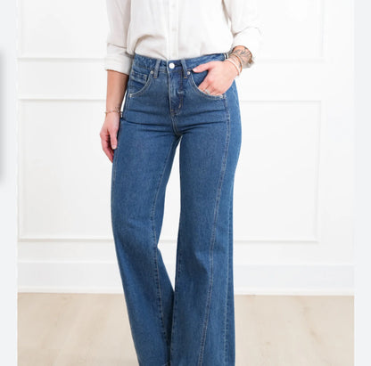 Freckled Poppy High Waist Jeans.
