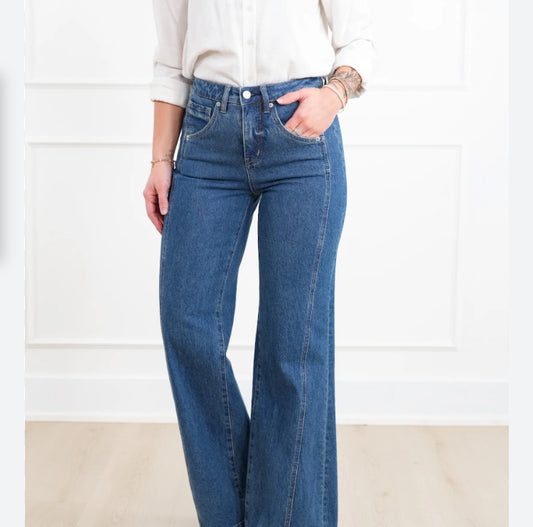Freckled Poppy High Waist Jeans.