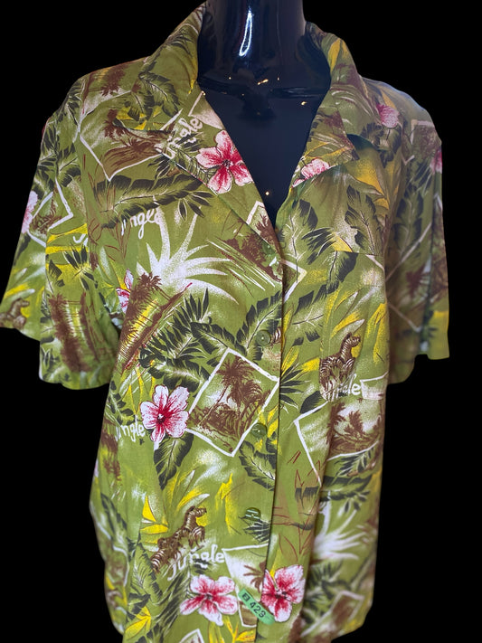 Green Safari Top