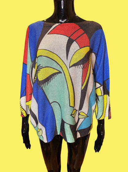 Many Faces Sweater