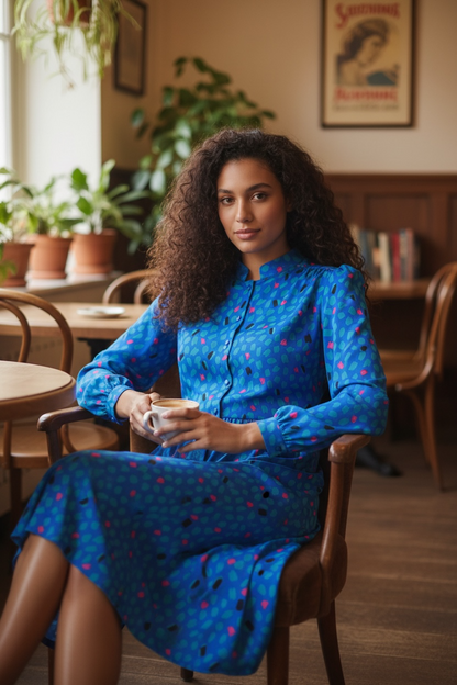 Blue Skies 70’s Dress.