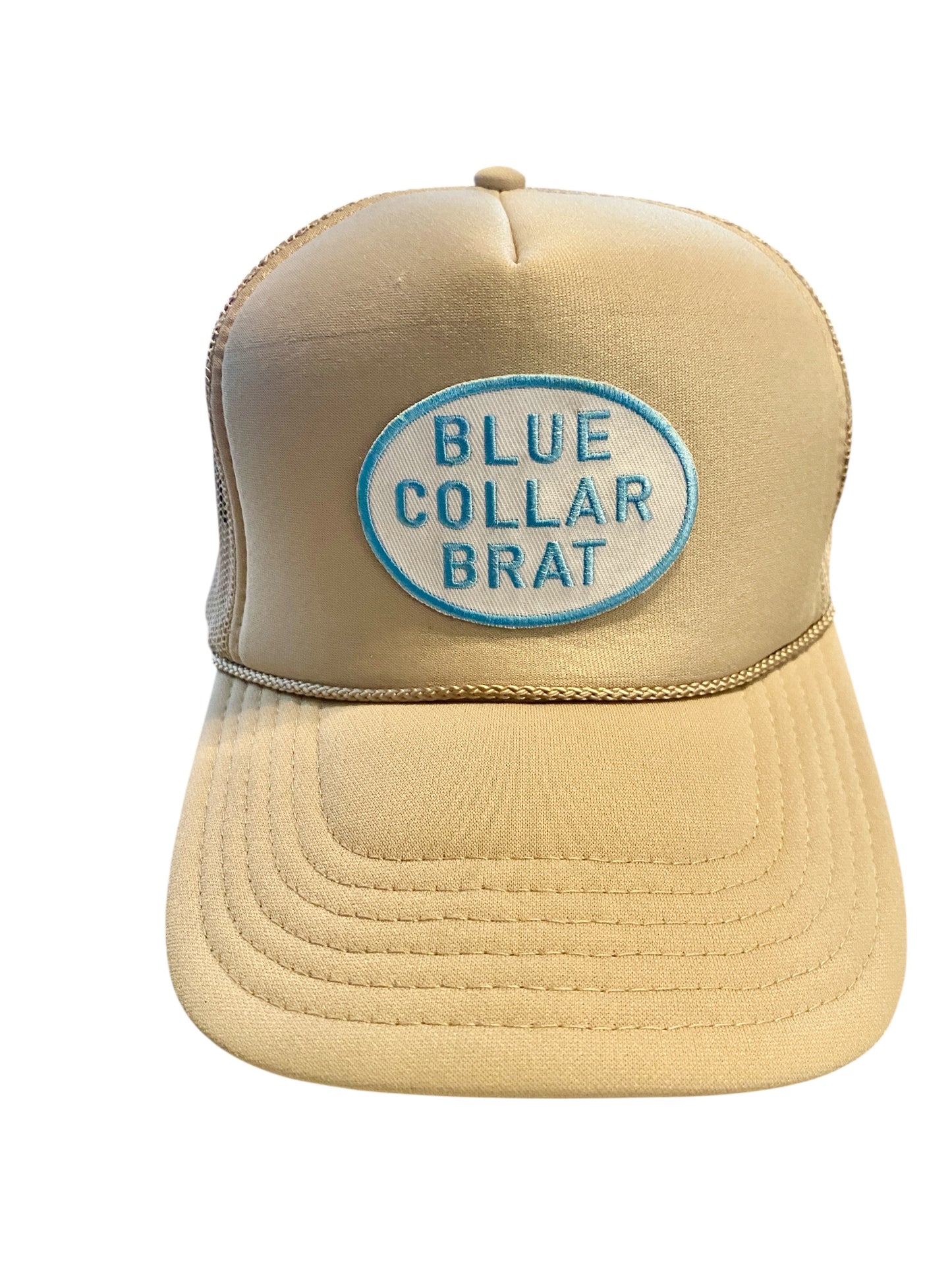 Blue Collar Brat Trucker Hat