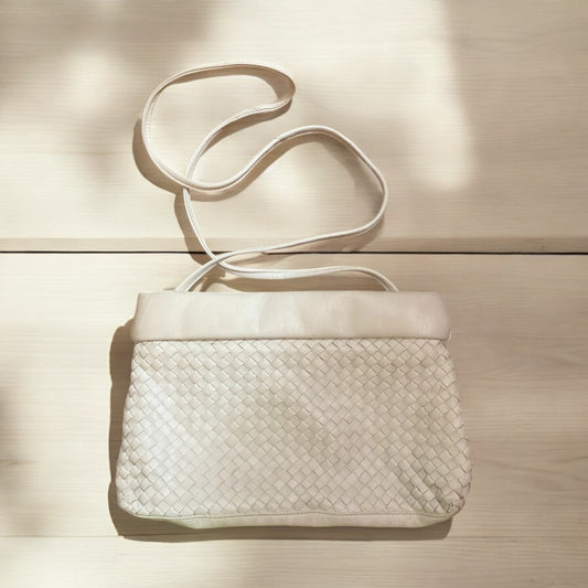 Leather Braided Bag