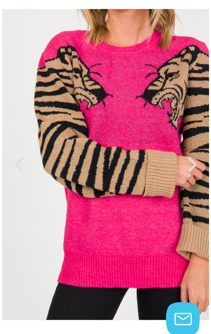 Tiger Blessing Sweater