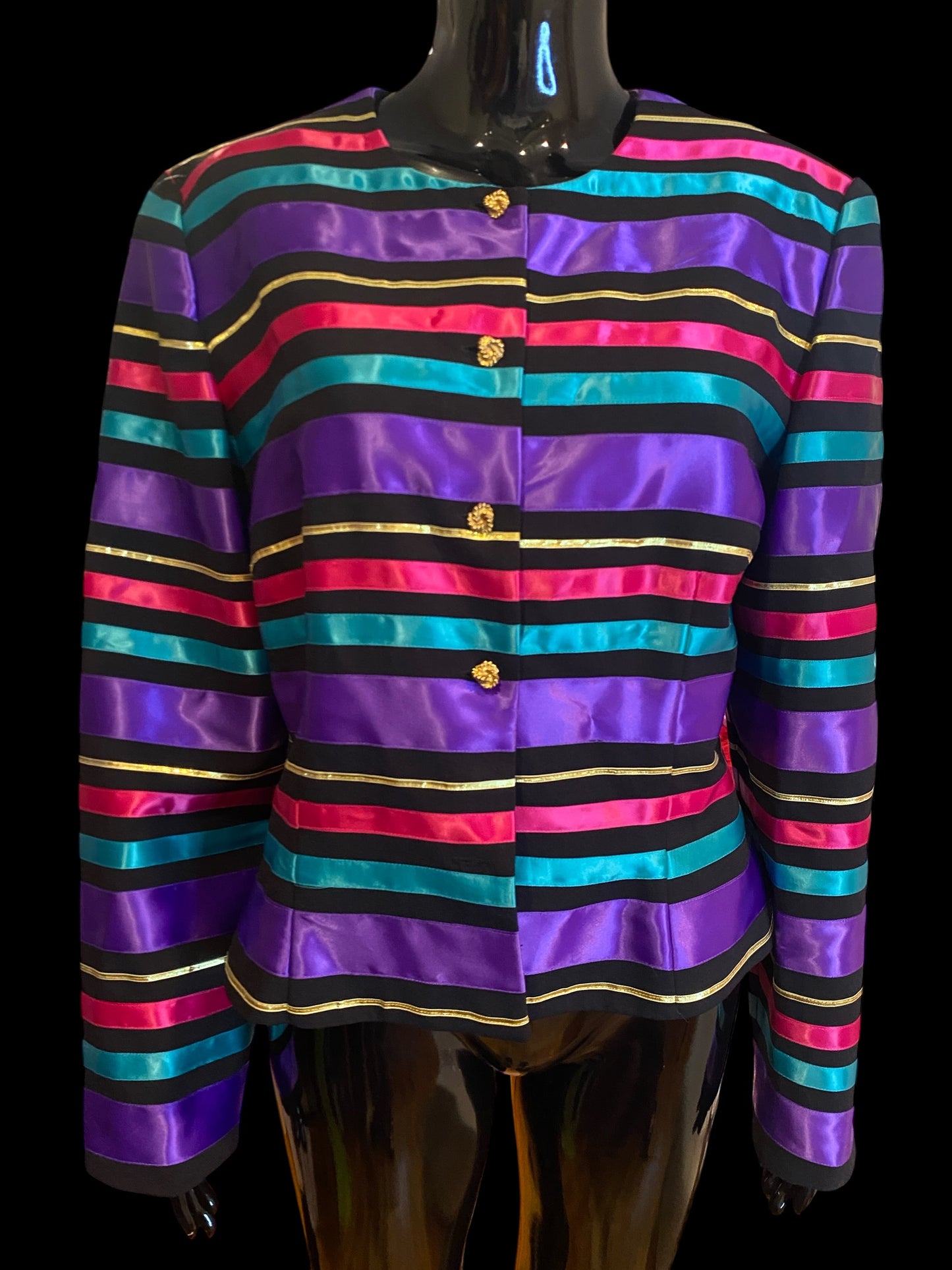 Maggie London Satin Blazer