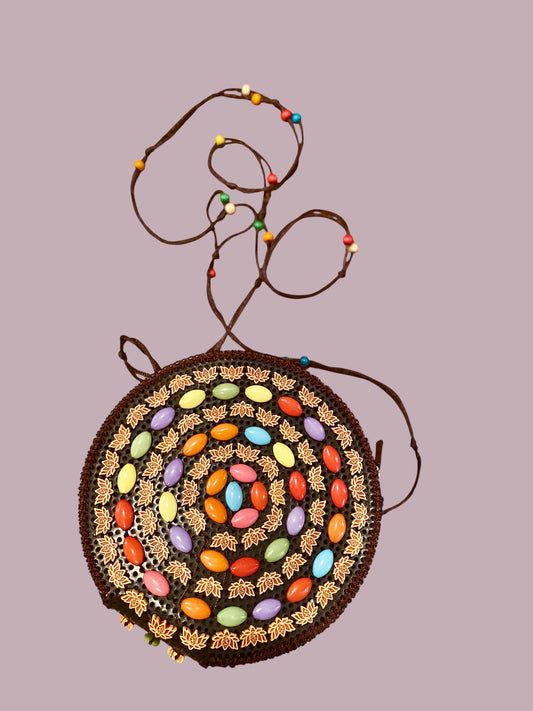 Baubles Wicker Purse