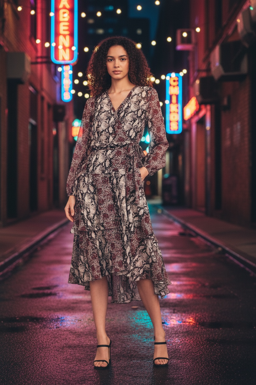 Express Sheer Dress
