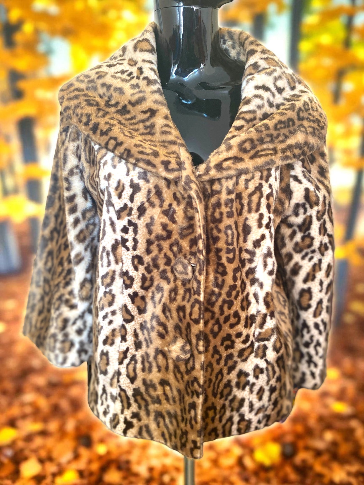 Leopard Short Coat