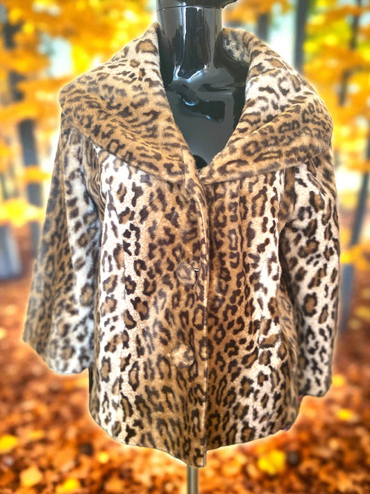 Leopard Short Coat