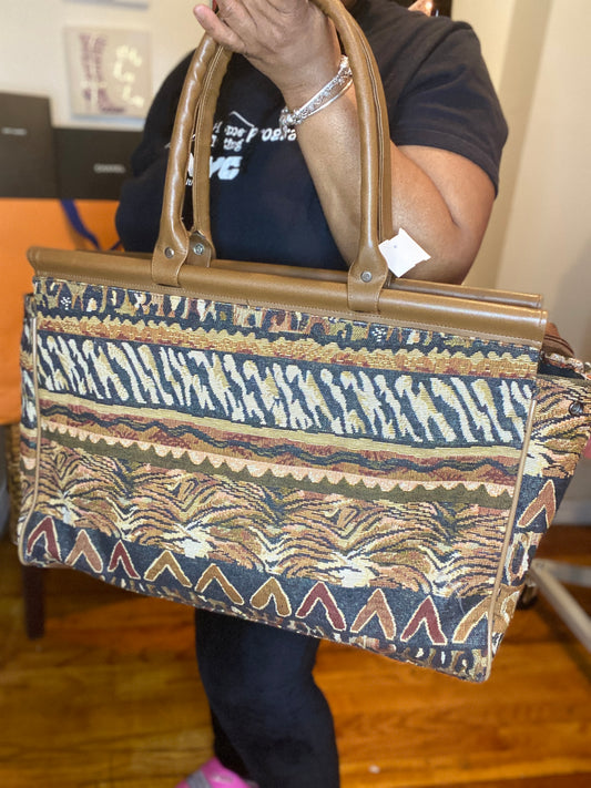 Safari Print Weekender.