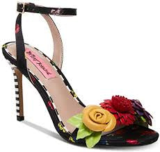 Betsy Johnson Floral Sandals