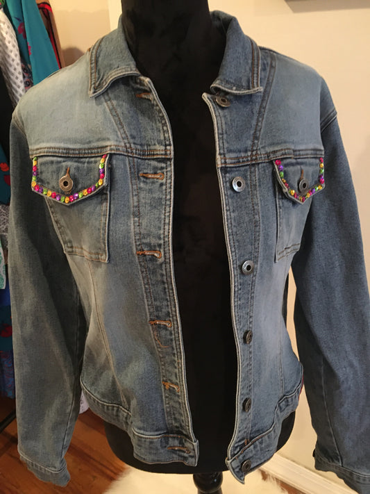 Preloved Guess Jean Jacket, size L