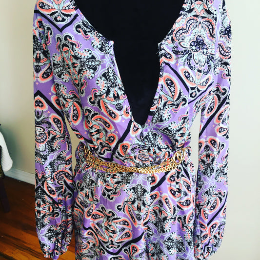 Lavendar Romper, XL